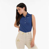 ANKY Polo ATC251202 Sans Manche Twilight Bleu