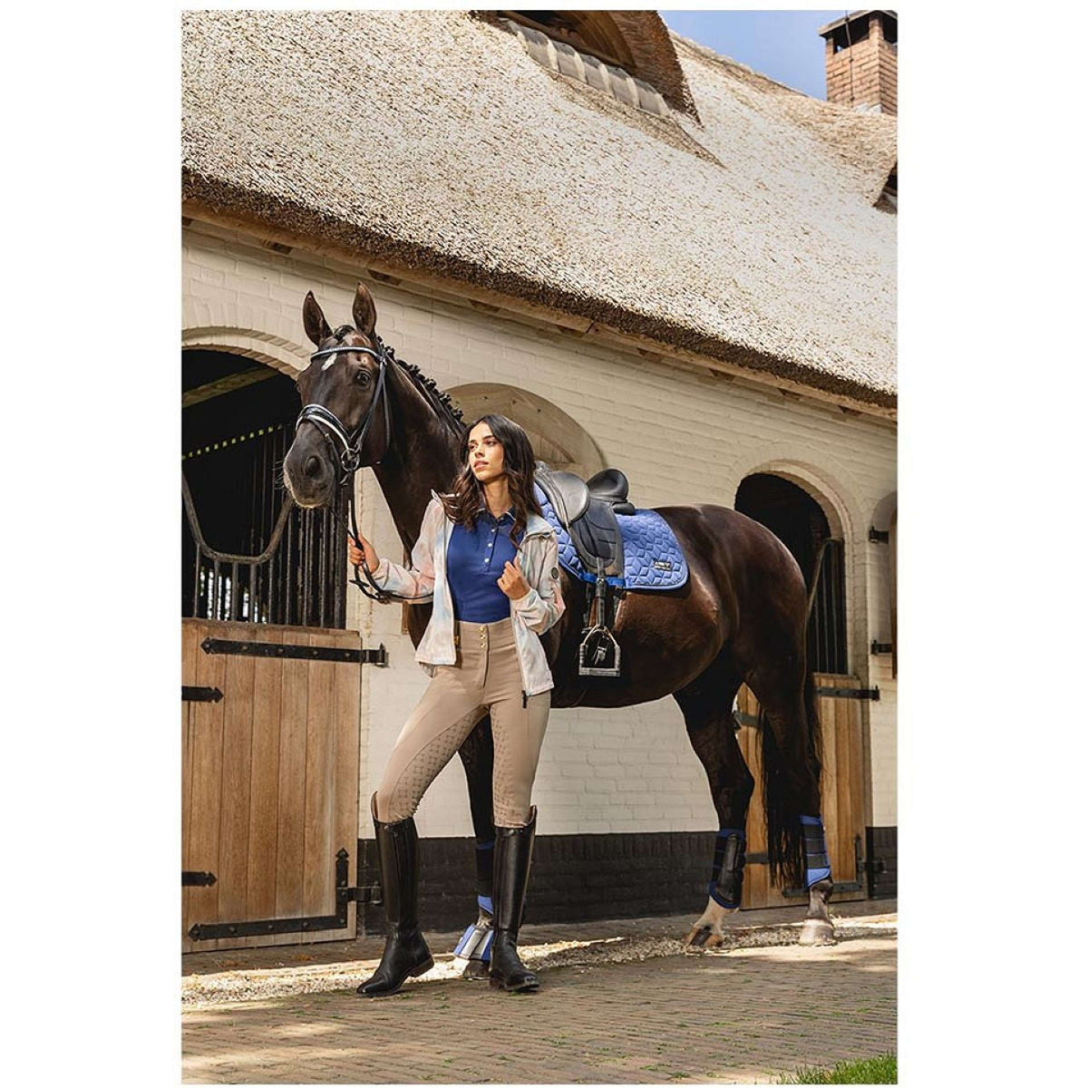 ANKY Polo ATC251202 Sans Manche Twilight Bleu