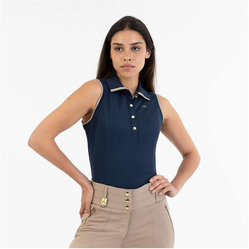 ANKY Polo ATC251202 Sans Manche Mood Indigo