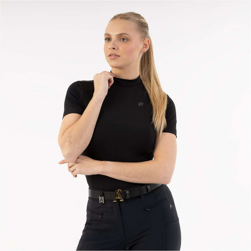 ANKY T-Shirt Mockneck Tee ATC261205 Noir