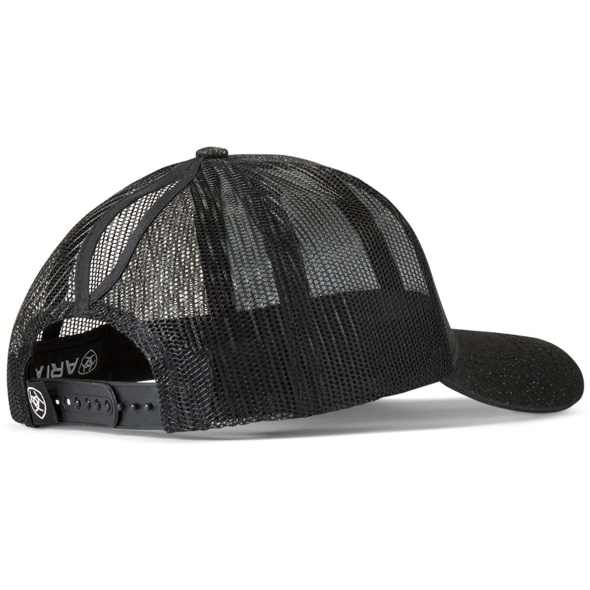 Ariat Casquette Messy Bun Glitter Noir