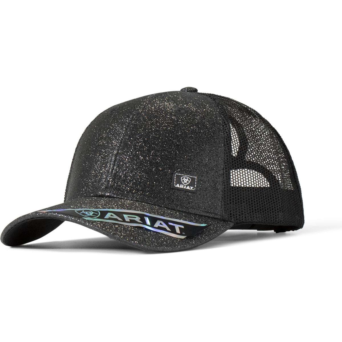 Ariat Casquette Messy Bun Glitter Noir