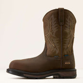 Ariat Bottes Western WorkHog XT Waterproof Wide Square Carbon Toe Hommes Brown/Mocha
