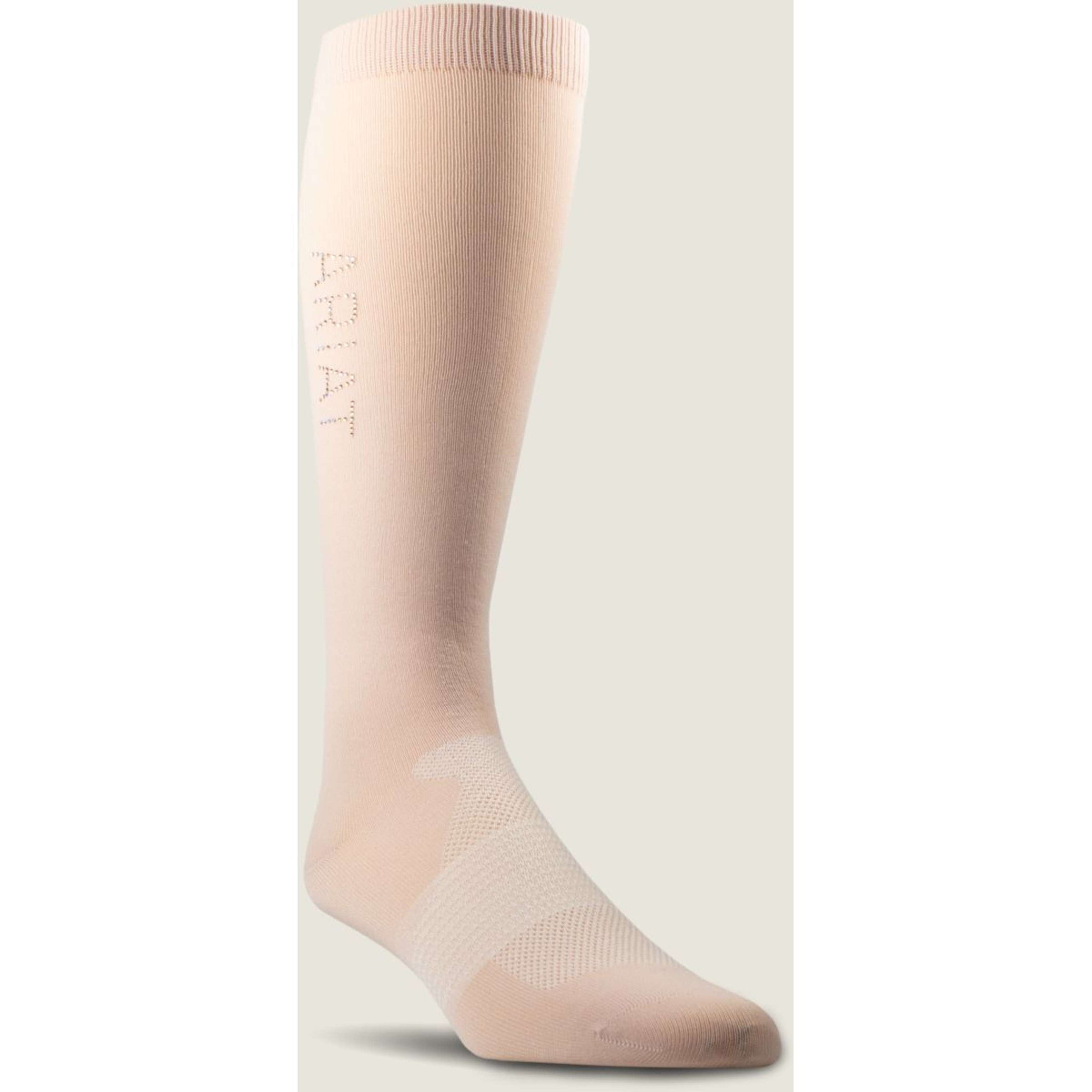 Ariat Chaussettes d'Équitation Ariattek Radiant Femme Sepia Rose