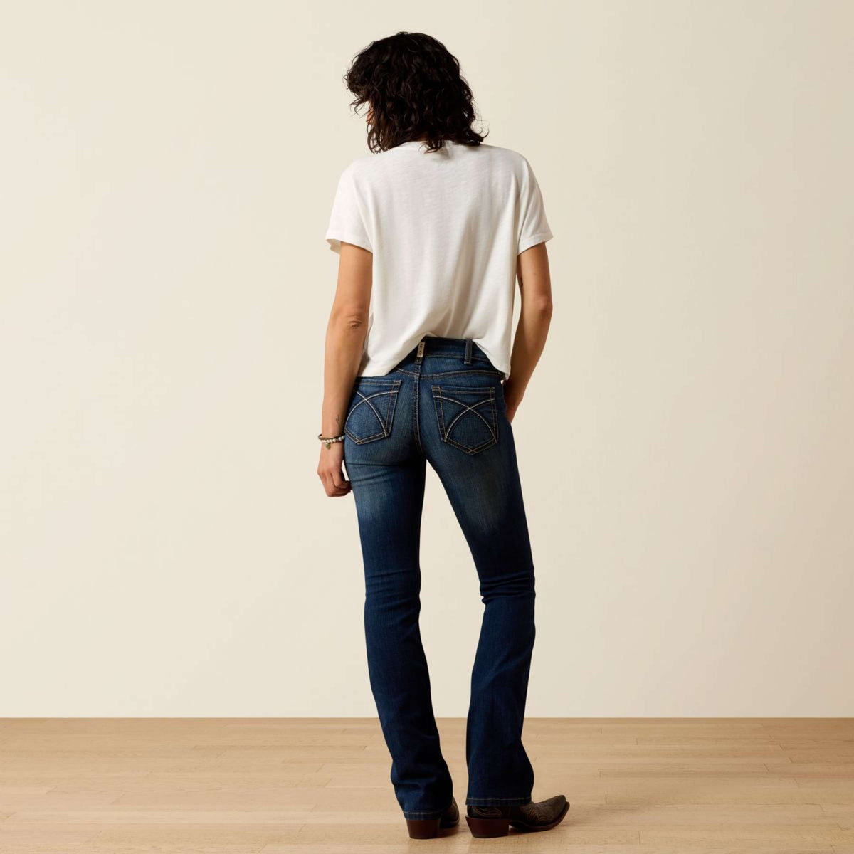 Ariat Jeans Rosa Perfect Rise Boot Cut Femme Lita