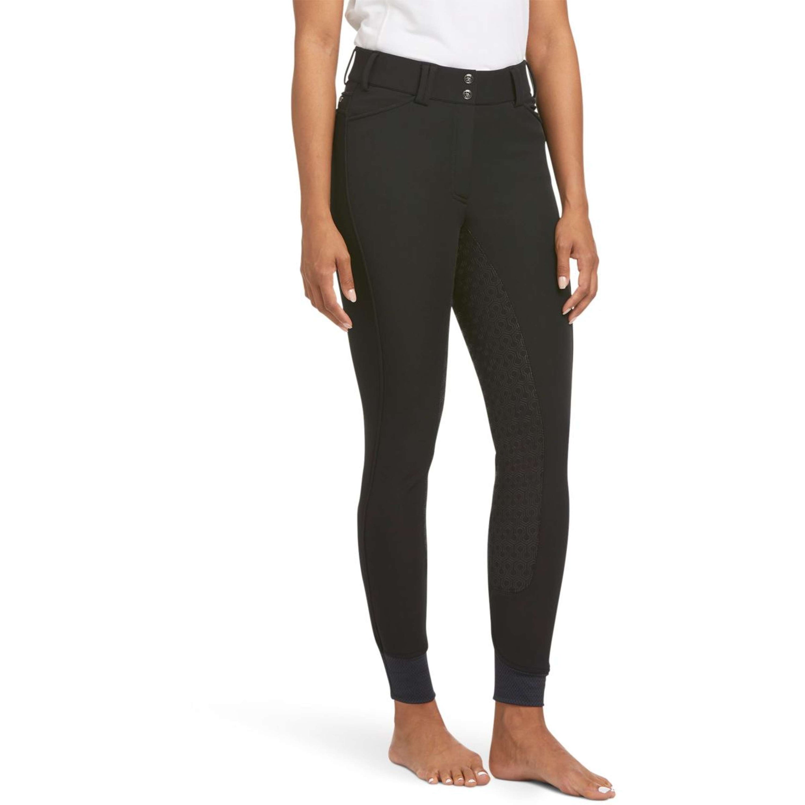 Ariat Pantalon d'Équitation Tri Factor Frost Full Grip Noir