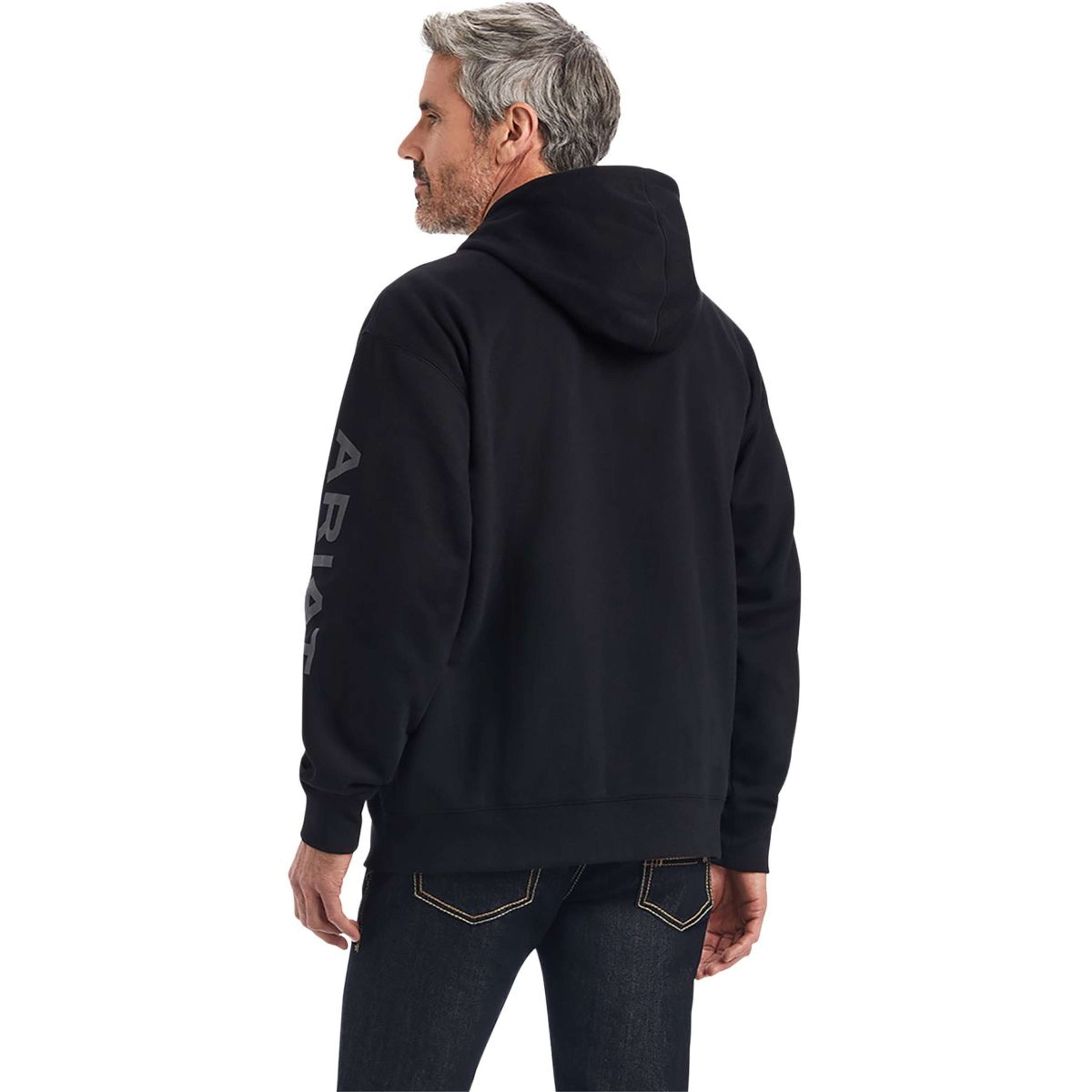 Ariat Pull Logo Hommes Noir