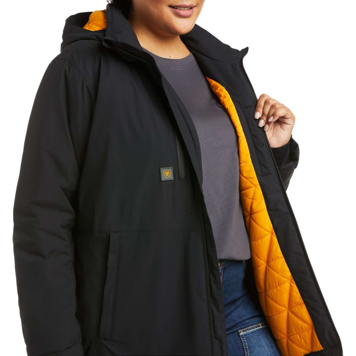 Ariat Veste Rebar Storm Fighter 2.0 Waterproof Femme Noir