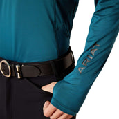 Ariat Base Layer Lowell Zip Hommes Reflecting Pond