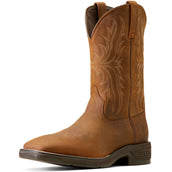 Ariat Botte Occidentale Ridgeback Hommes Oily Distressed Tan