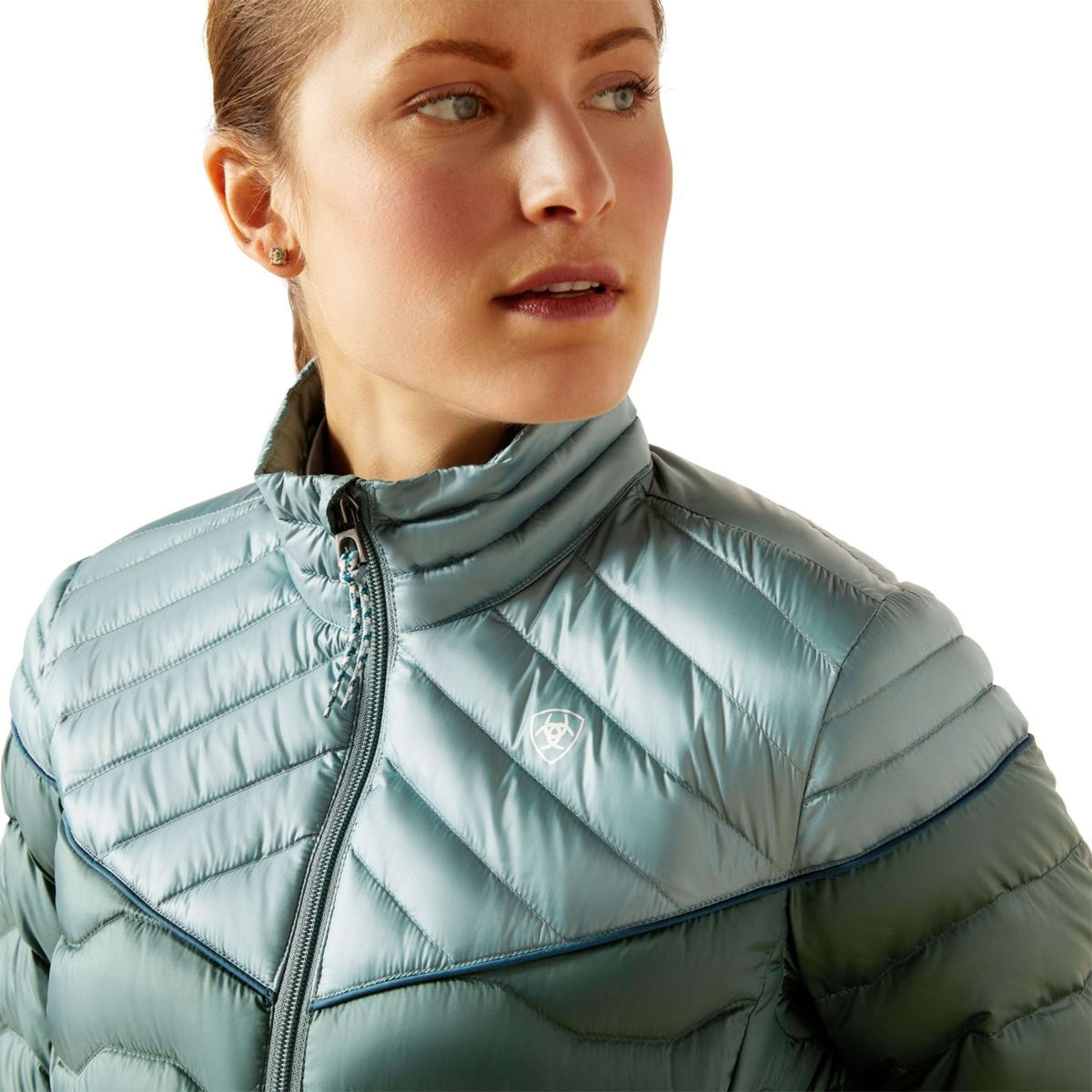 Ariat Veste en Duvet Ideal Ir Arctic/silver Pine