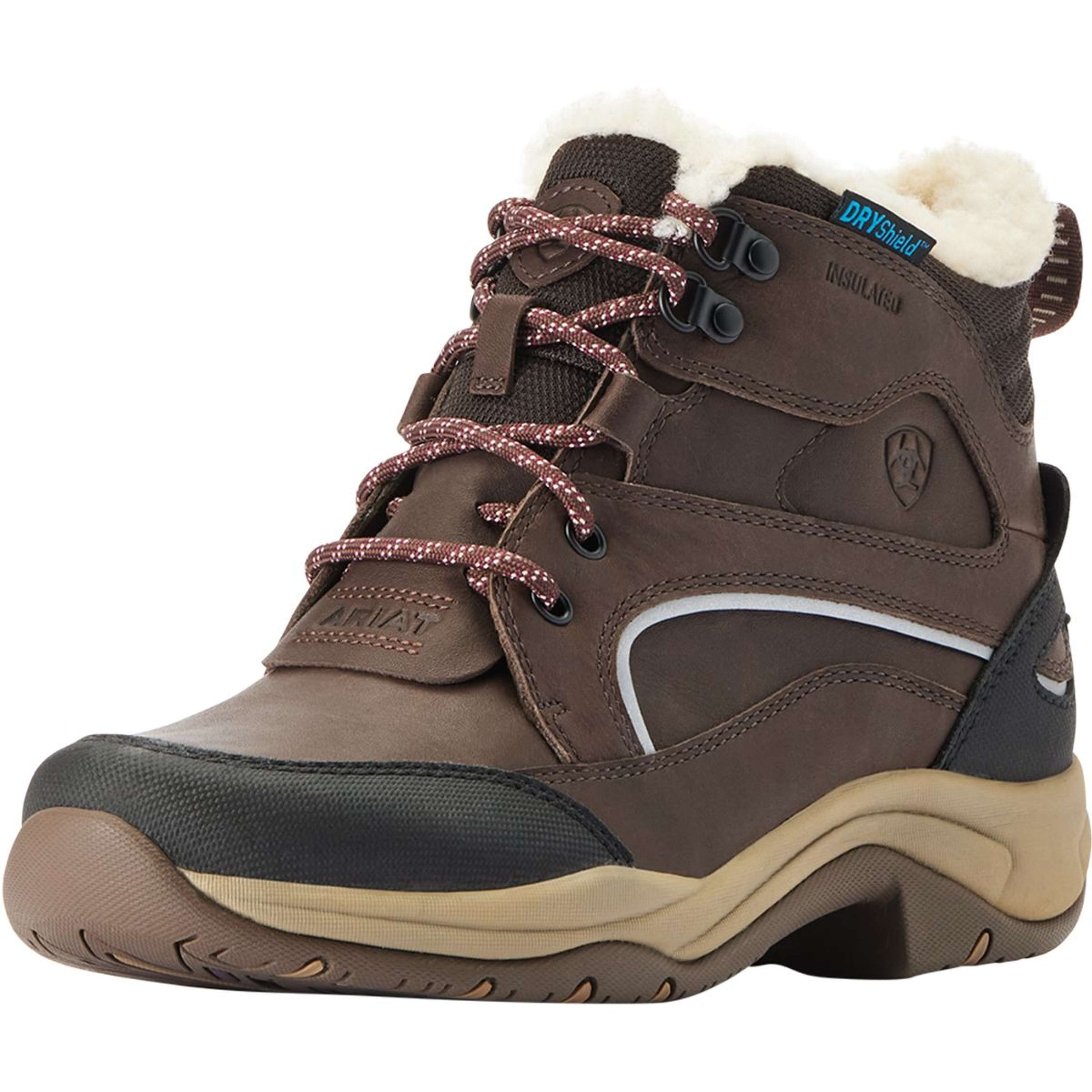 Ariat Chaussure d'Écurie Telluride H2O Femme Marron foncé Ariat Chaussure d'Écurie Telluride H2O Femme Marron foncé
