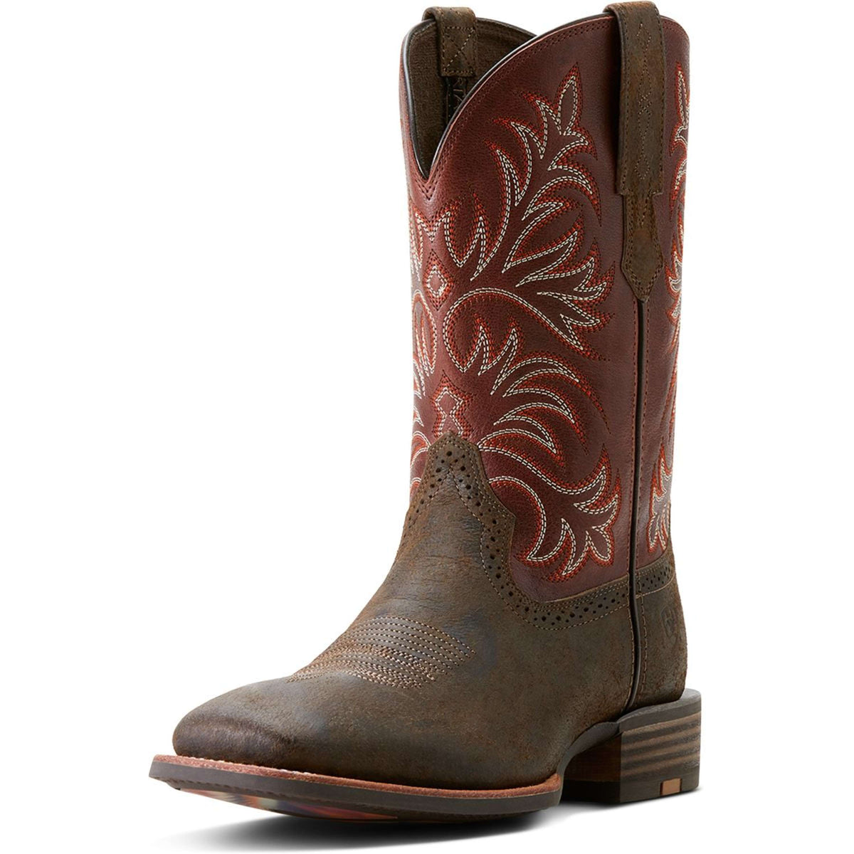 Ariat Bottes Western Oakwood Antique Gret/Roasted Chestnut