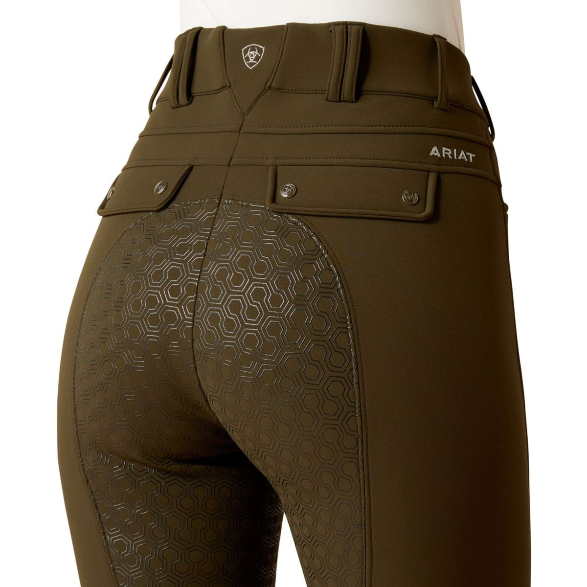 Ariat Pantalon d'Équitation Tri Factor Frost Full Grip Relic