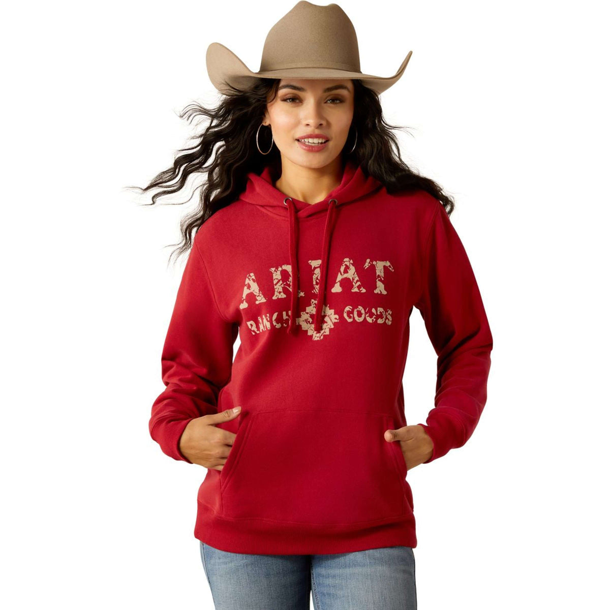 Ariat Pull Ranch Goods Rio Red