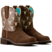 Ariat Bottes Western Fatbaby heritage Barley Brown