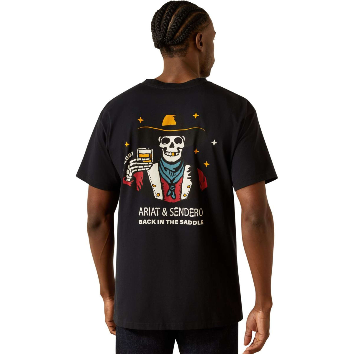 Ariat T-Shirt Sendero Hommes Noir