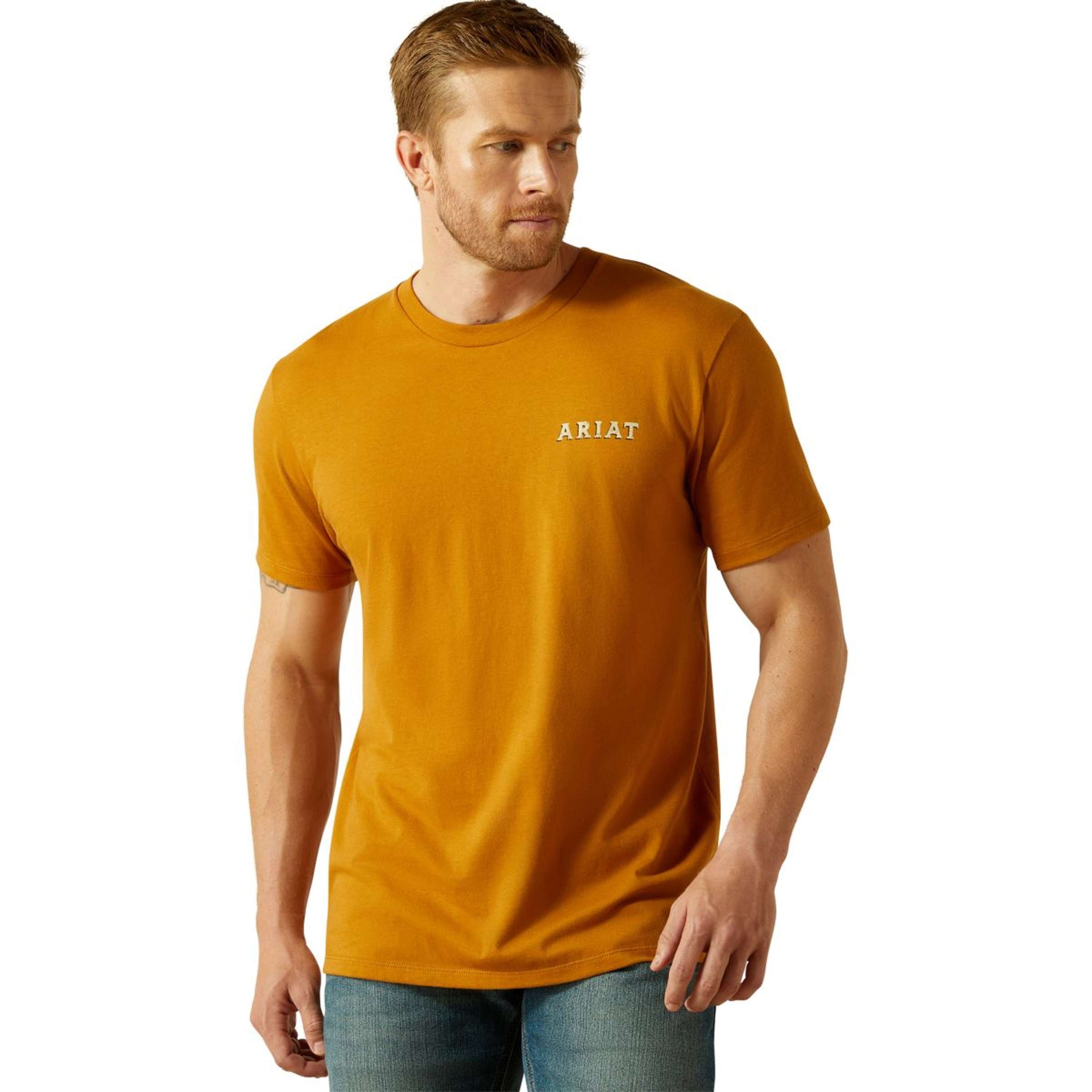 Ariat T-Shirt Scorpion Seal Hommes Orange
