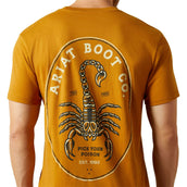 Ariat T-Shirt Scorpion Seal Hommes Orange