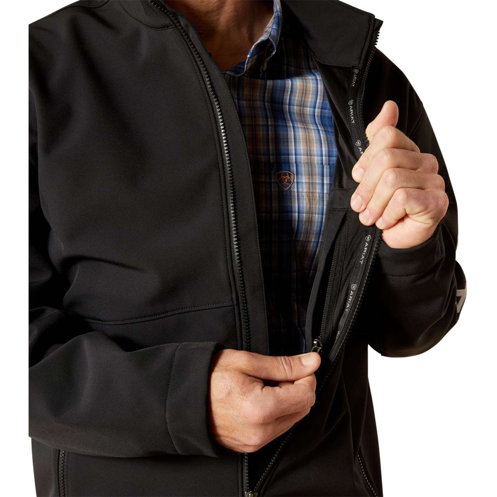 Ariat Gilet Softshell Logo Hommes Noir