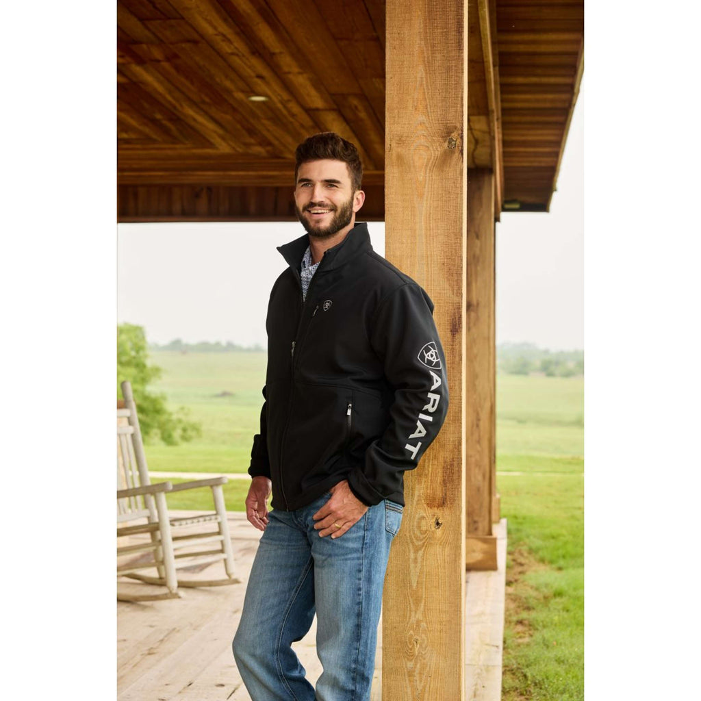 Ariat Gilet Softshell Logo Hommes Noir