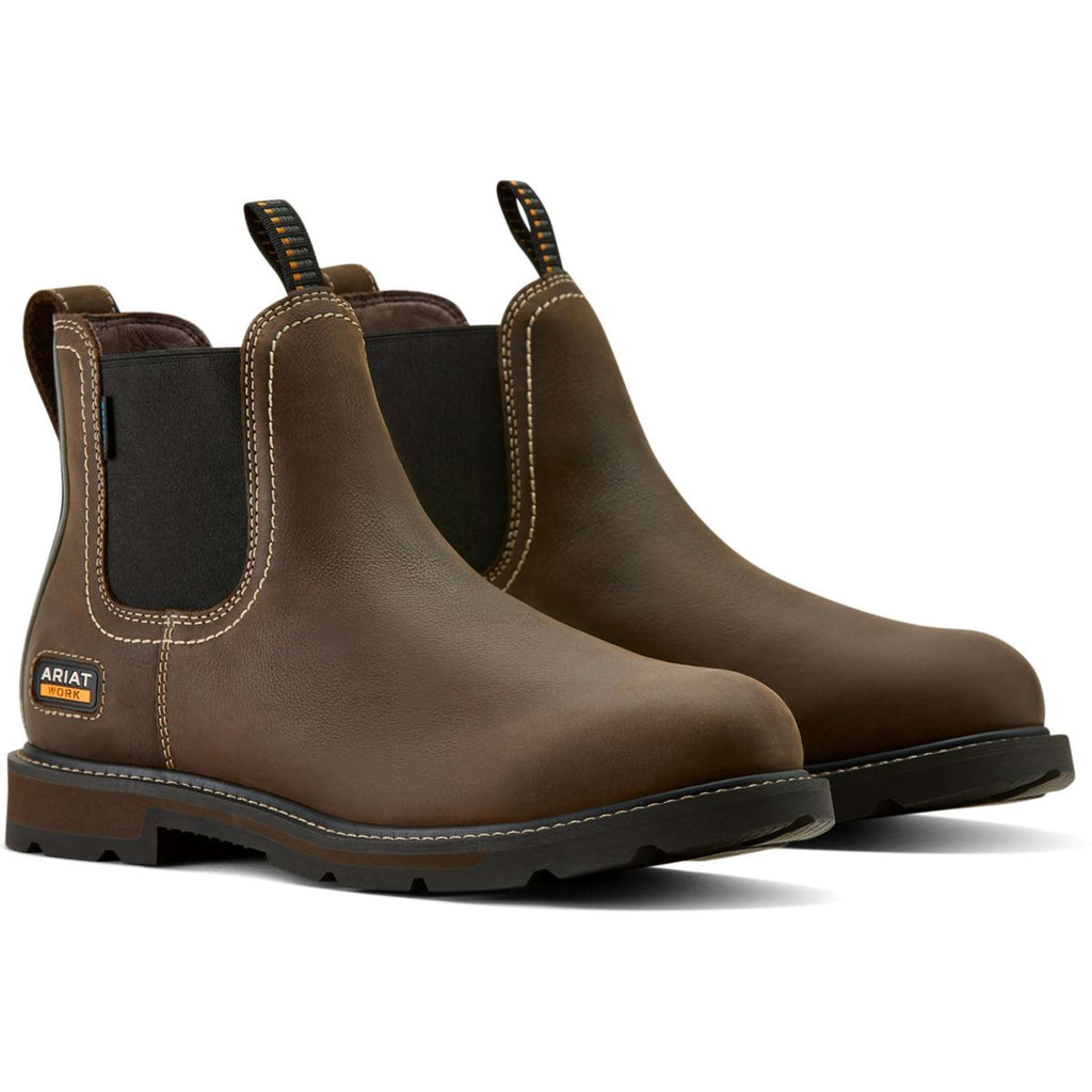 Ariat Jodhpurs Groundbreaker Chelsea H20 Hommes Marron foncé