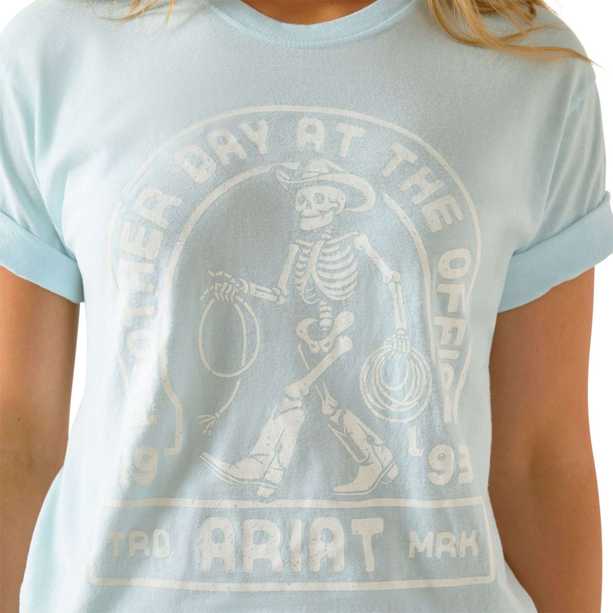 Ariat T-Shirt Another Day Femme Vintage Lagoon