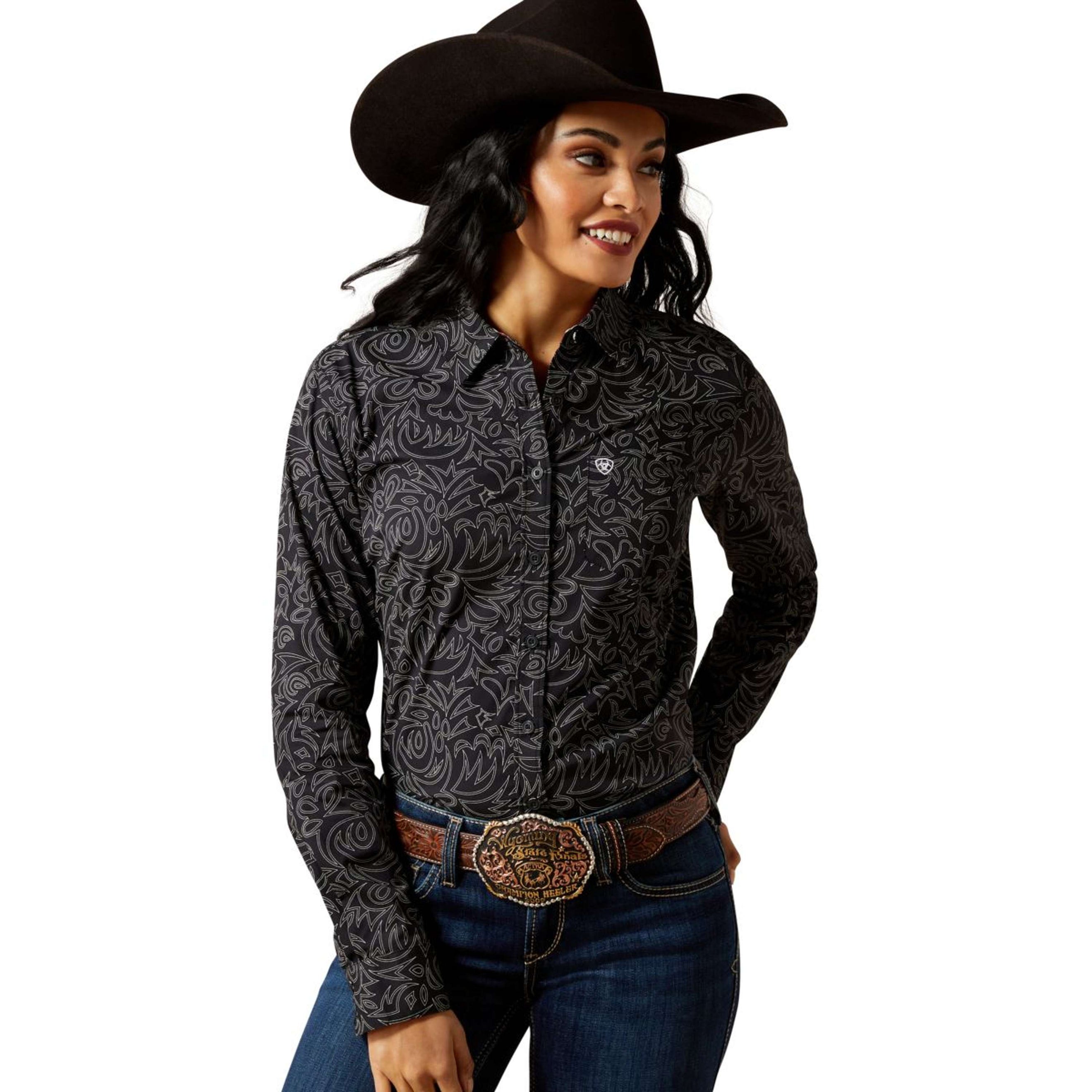 Ariat Blouse Kirby Femme Noir