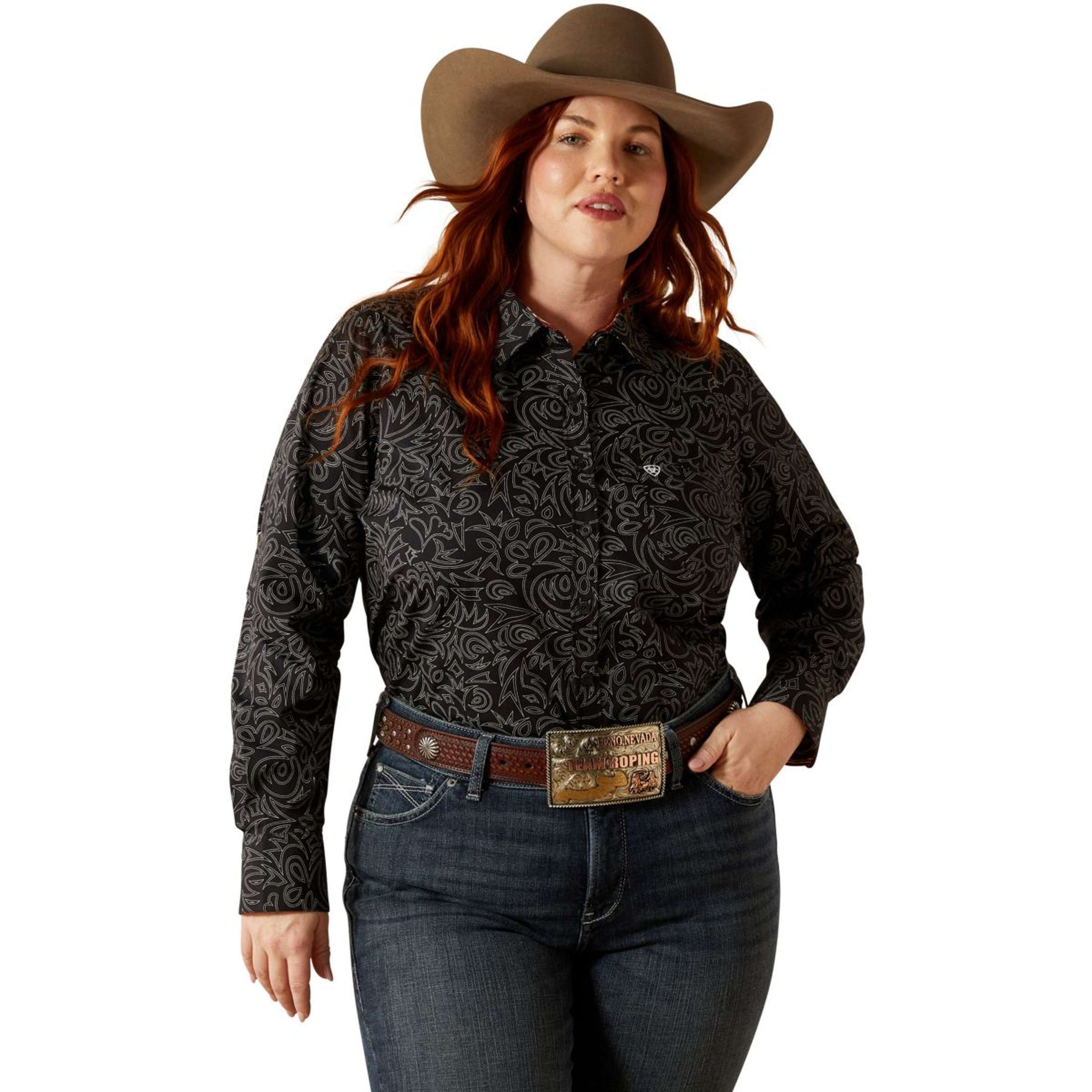 Ariat Blouse Kirby Femme Noir
