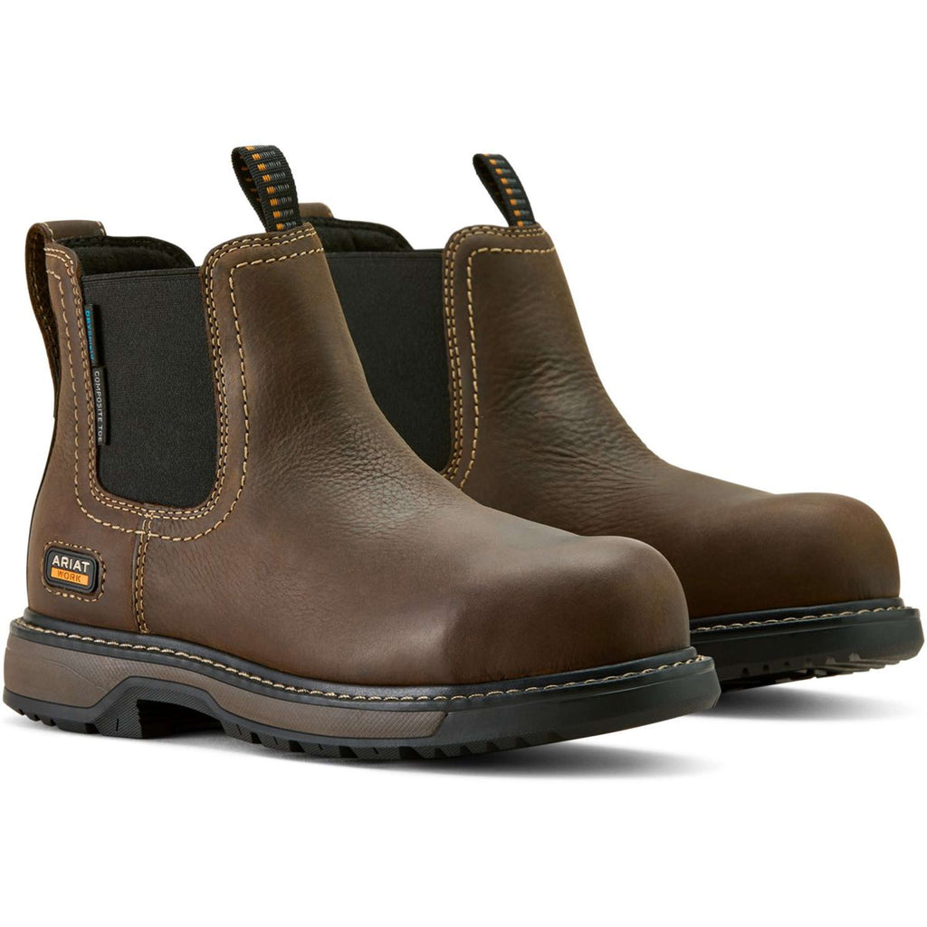 Ariat Jodhpurs Riverter Chelsea H20 Femme Marron foncé