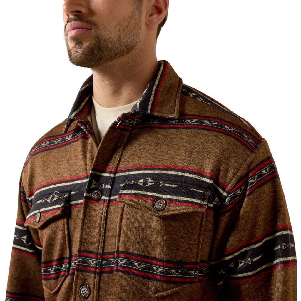 Ariat Blouse Caldwell Hommes Toffee Serape