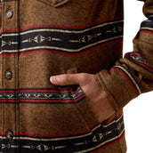 Ariat Blouse Caldwell Hommes Toffee Serape