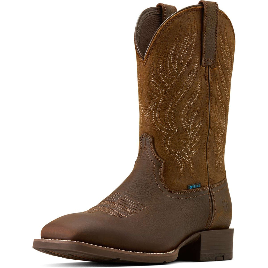 Ariat Bottes Western Sport Riggs H2O Hommes Copper Kettle/Espresso Tan