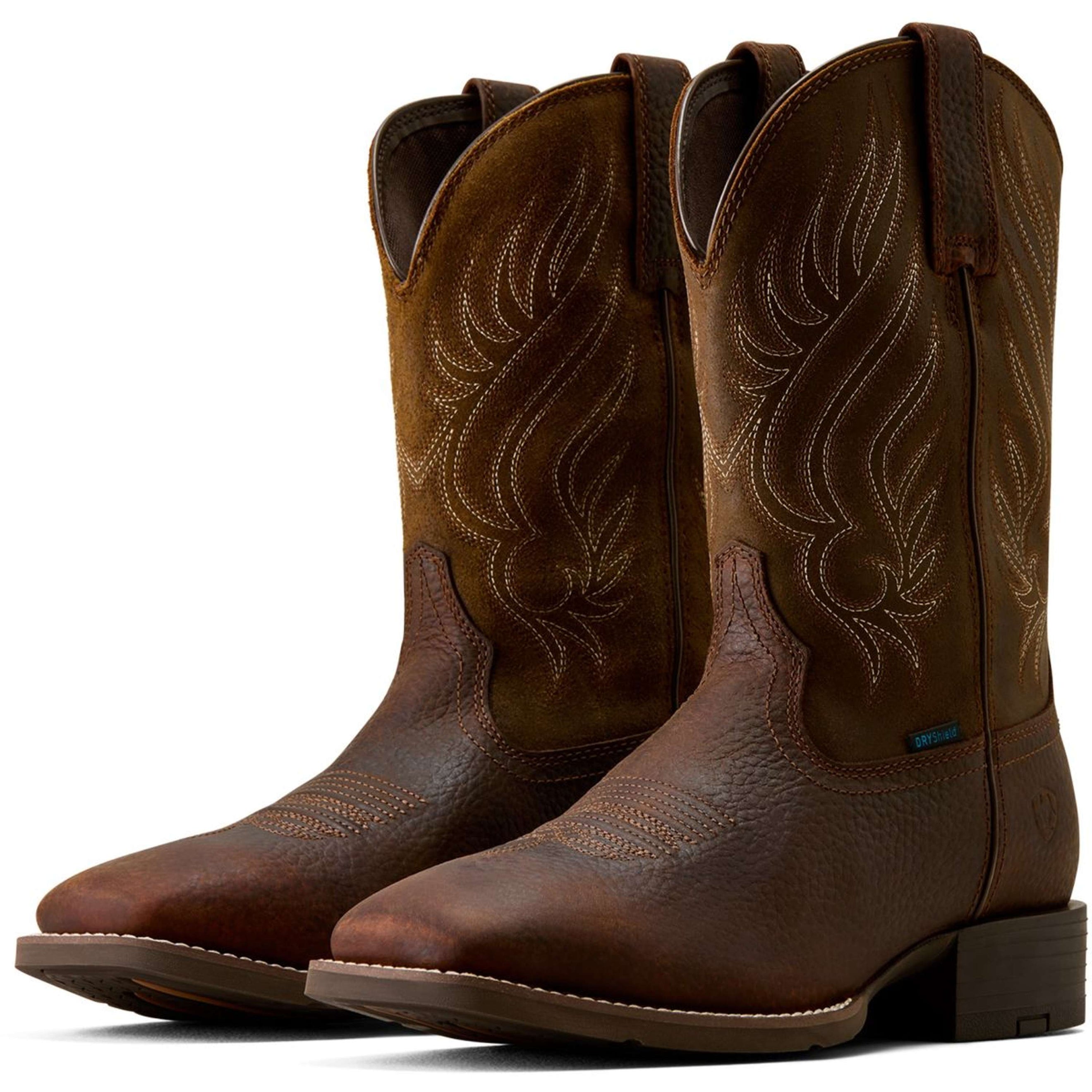 Ariat Bottes Western Sport Riggs H2O Hommes Copper Kettle/Espresso Tan