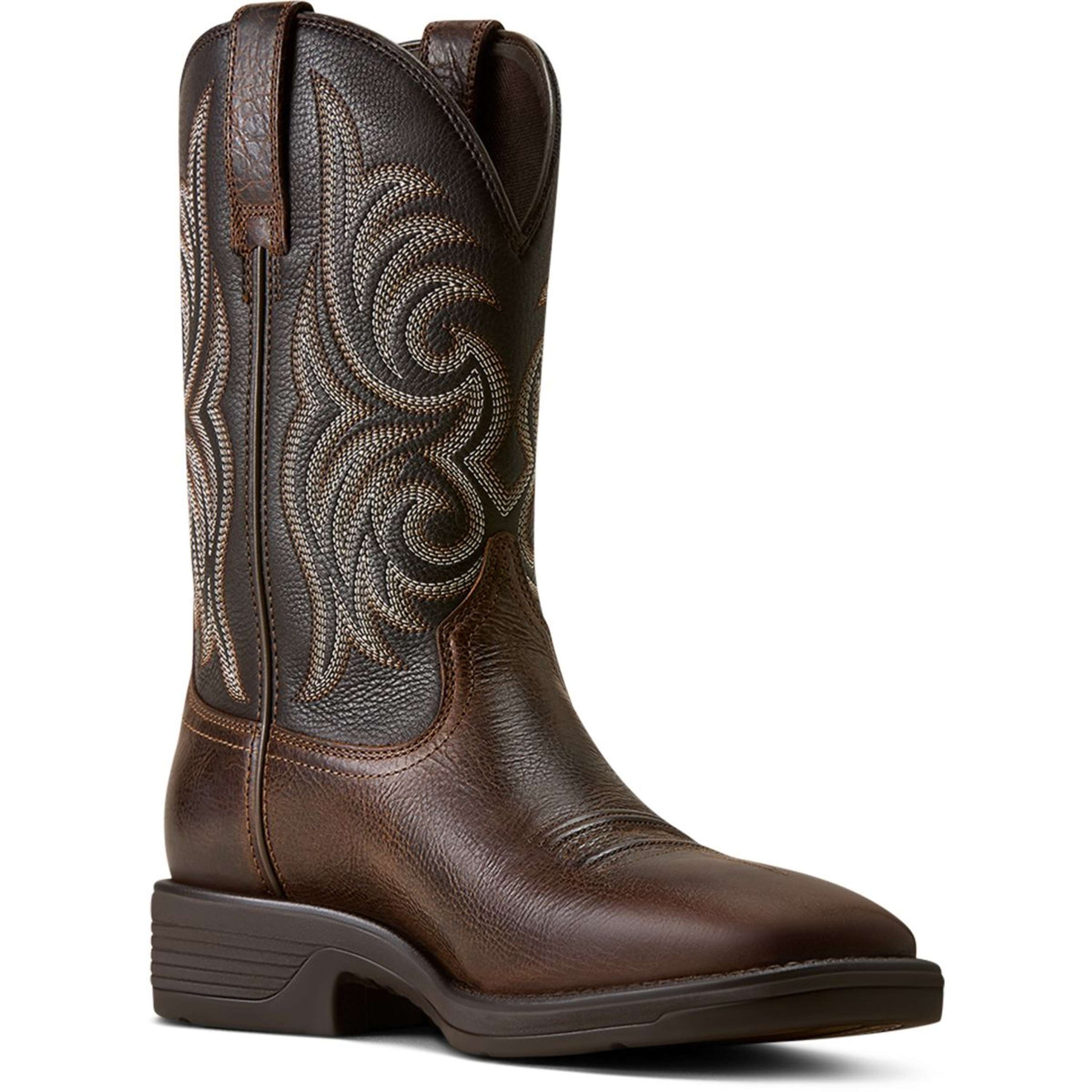 Ariat Bottes Western Ranger Hommes Wicker/Chocolate Smoke Ariat Bottes Western Ranger Hommes Wicker/Chocolate Smoke