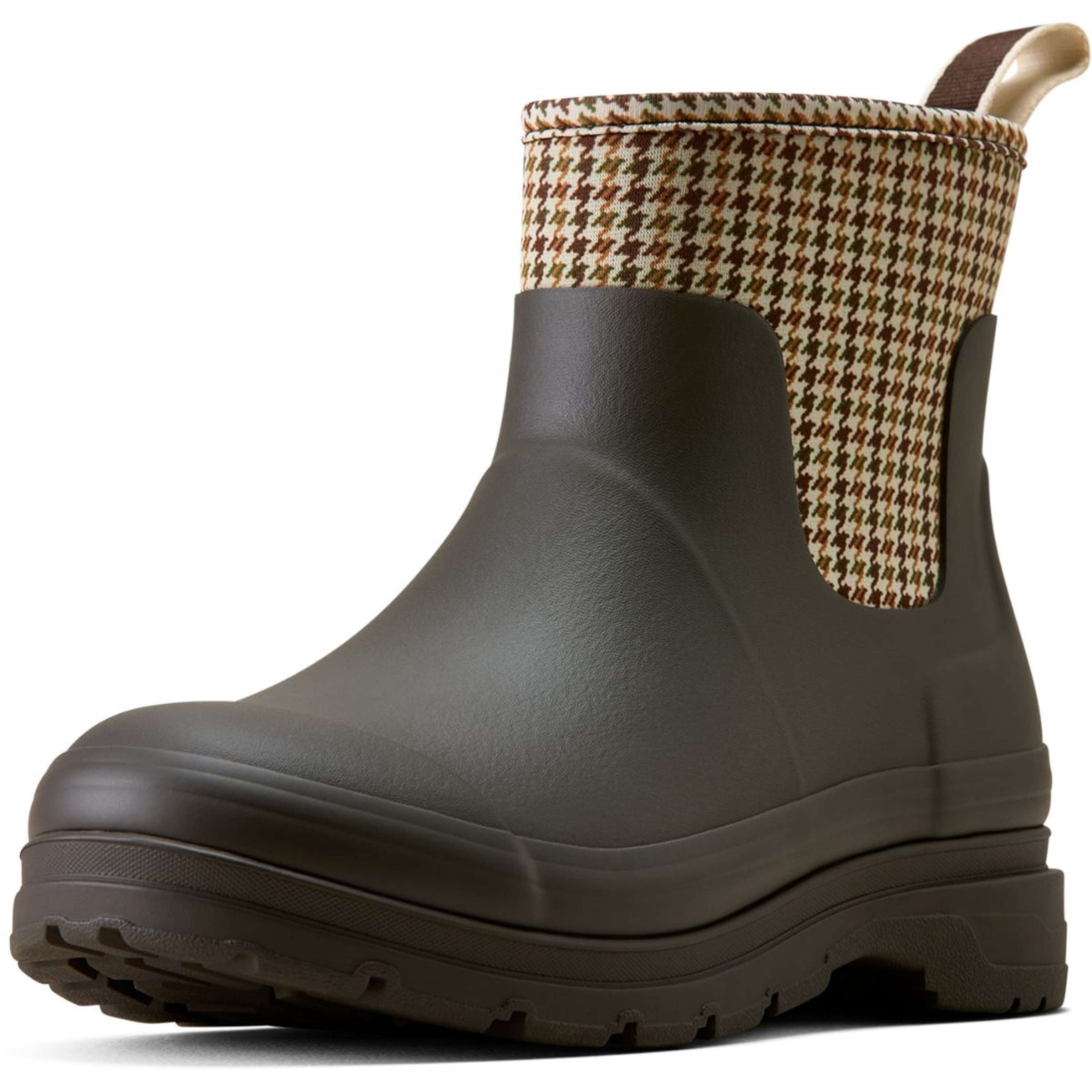 Ariat Jodhpurs Kelmarsh Shortie Femme Chocolate/Tan Twill Ariat Jodhpurs Kelmarsh Shortie Femme Chocolate/Tan Twill