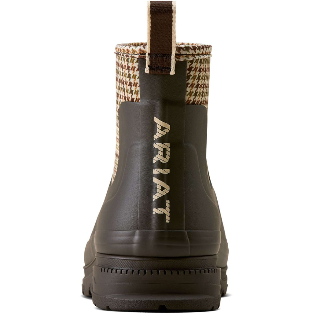Ariat Jodhpurs Kelmarsh Shortie Femme Chocolate/Tan Twill