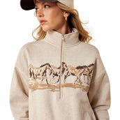 Ariat Pull-over Running Wild Femme Écru
