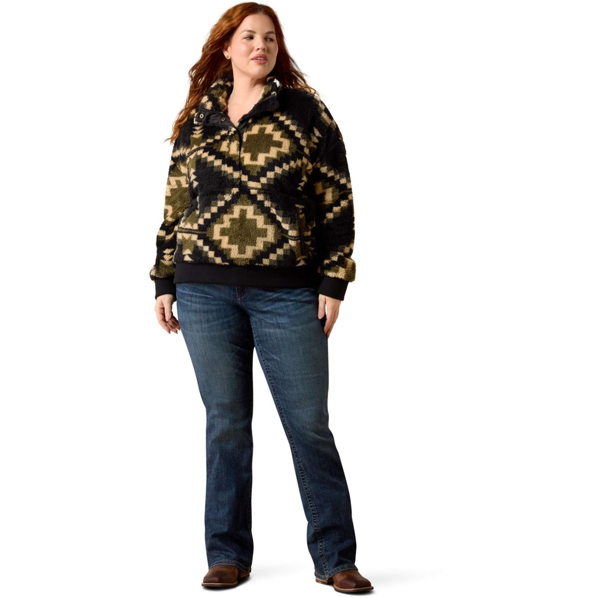 Ariat Pull-over Berber Femme Gambit Southwest