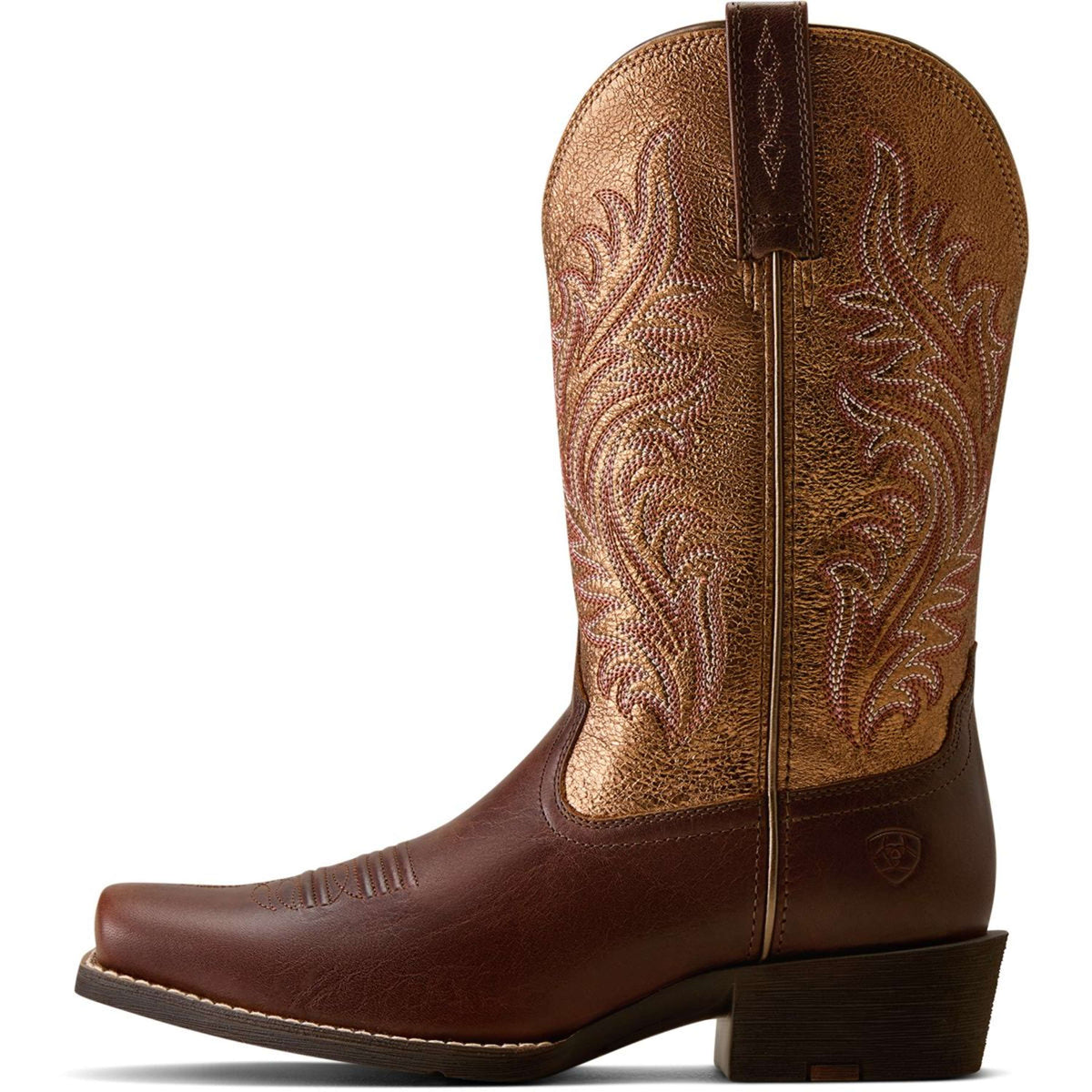 Ariat Bottes Western Round Up NcToe Femme Espresso
