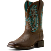 Ariat Bottes Western Round Up Filly Femme Dark Cacao