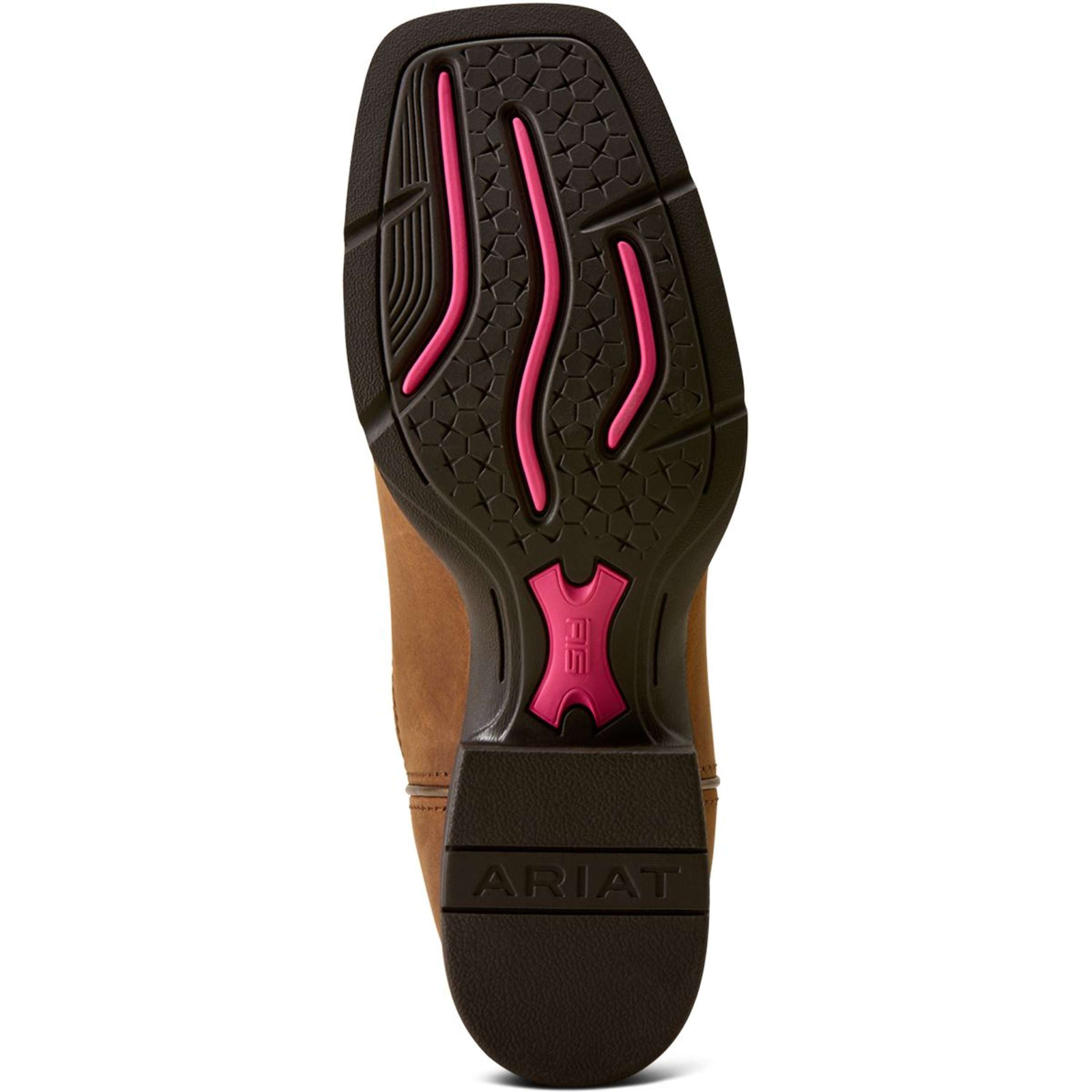 Ariat Bottes Western Round Up H2O Femme Marron
