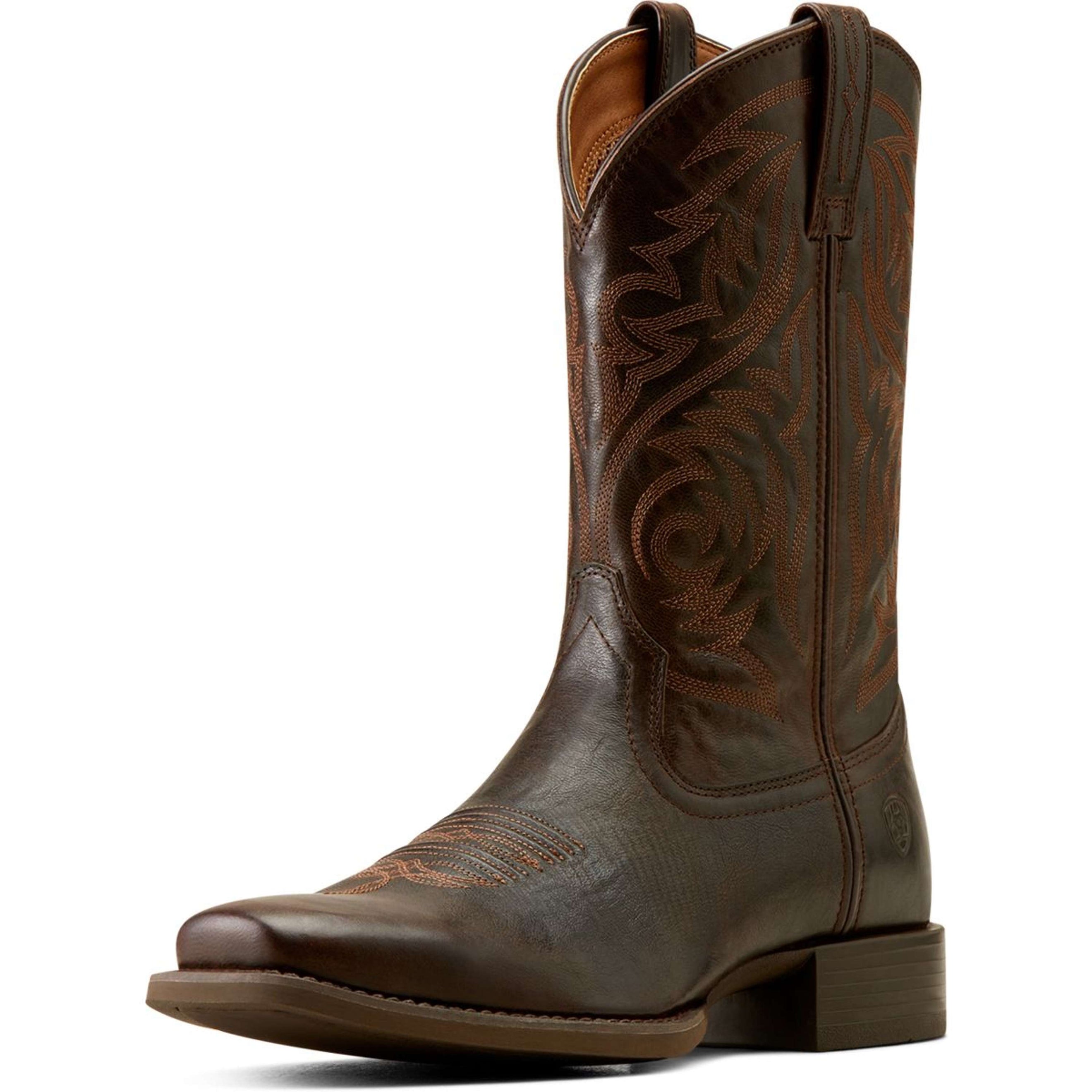 Ariat Bottes Western Sport Herdsman Hommes Marron Ariat Bottes Western Sport Herdsman Hommes Marron