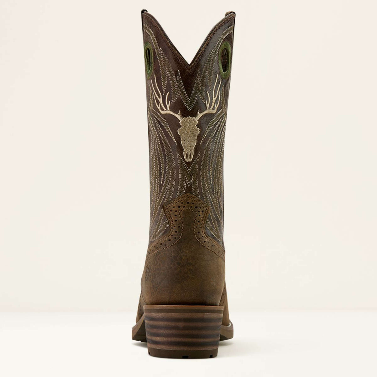 Ariat Bottes Western Hybrid Roughstock Antler Hommes Wild Taupe/Espresso