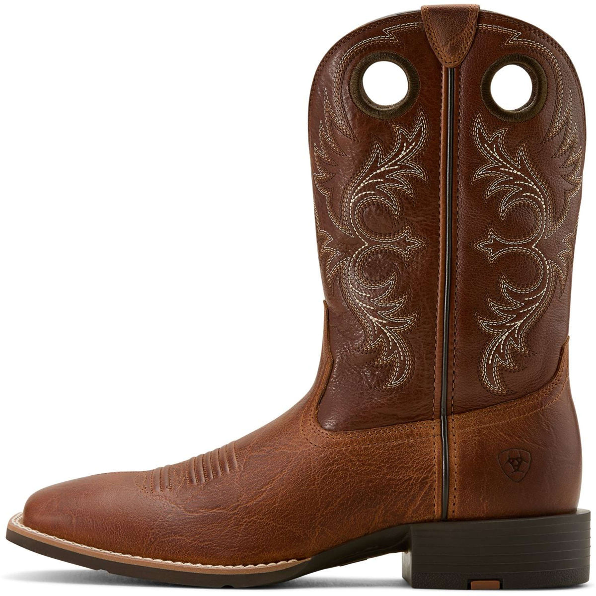 Ariat Bottes Western Sport Rodeo Hommes Aged Tan/Luna