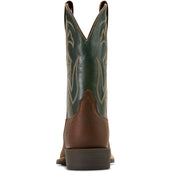 Ariat Bottes Western Sport Outdoor Hommes Brown Oiled/Tack Green