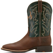 Ariat Bottes Western Sport Outdoor Hommes Brown Oiled/Tack Green