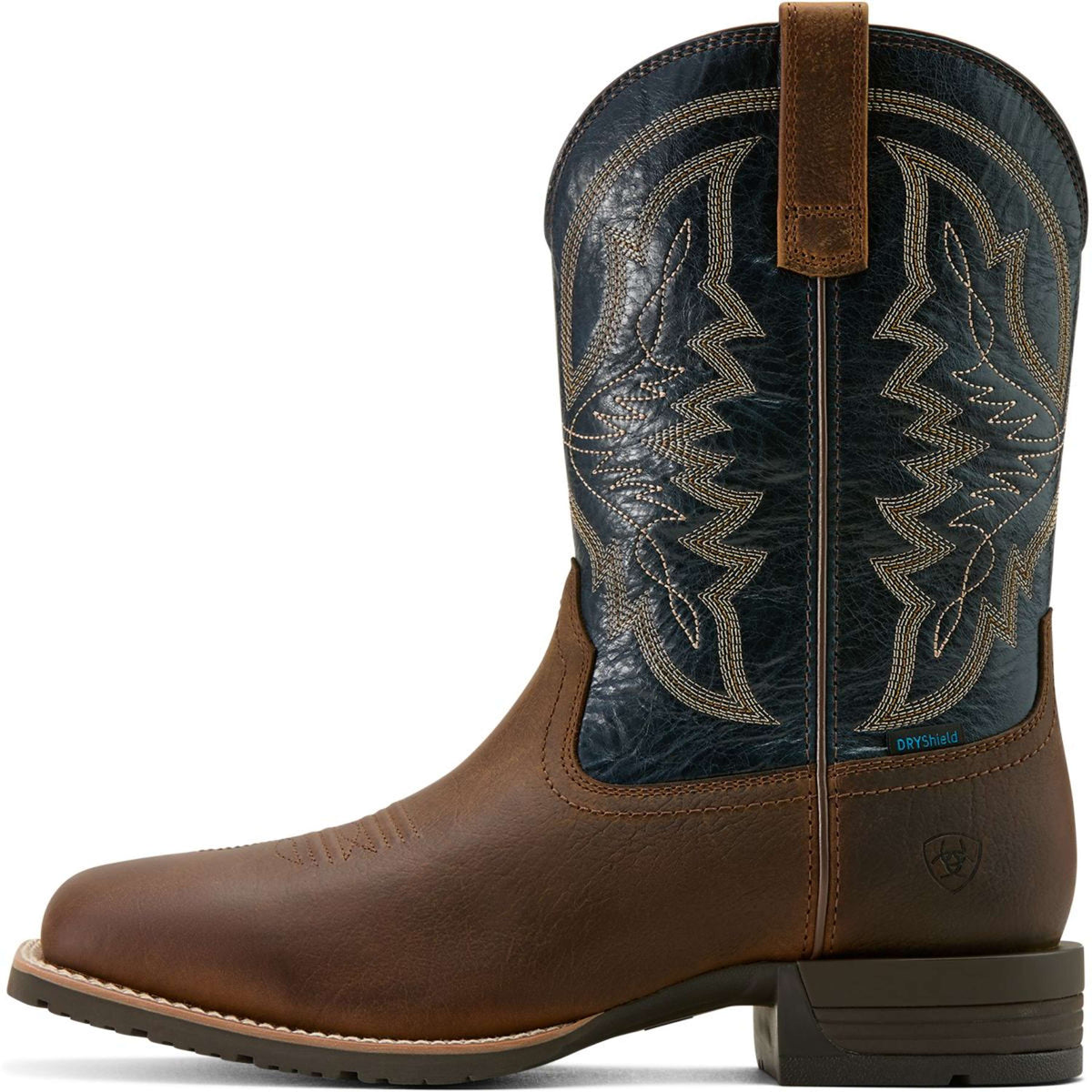 Ariat Bottes Western Hybrid Ranchwork H2O Hommes Tavern Taupe/Dark Denim