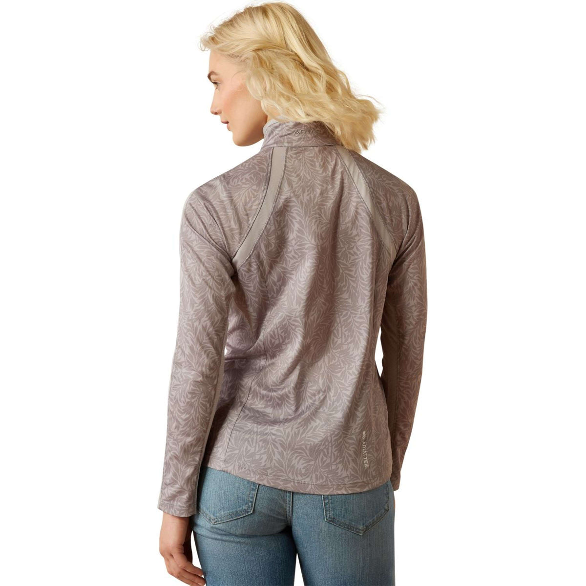 Ariat Baselayer Sunstopper 3.0 Silver Sconce Fern