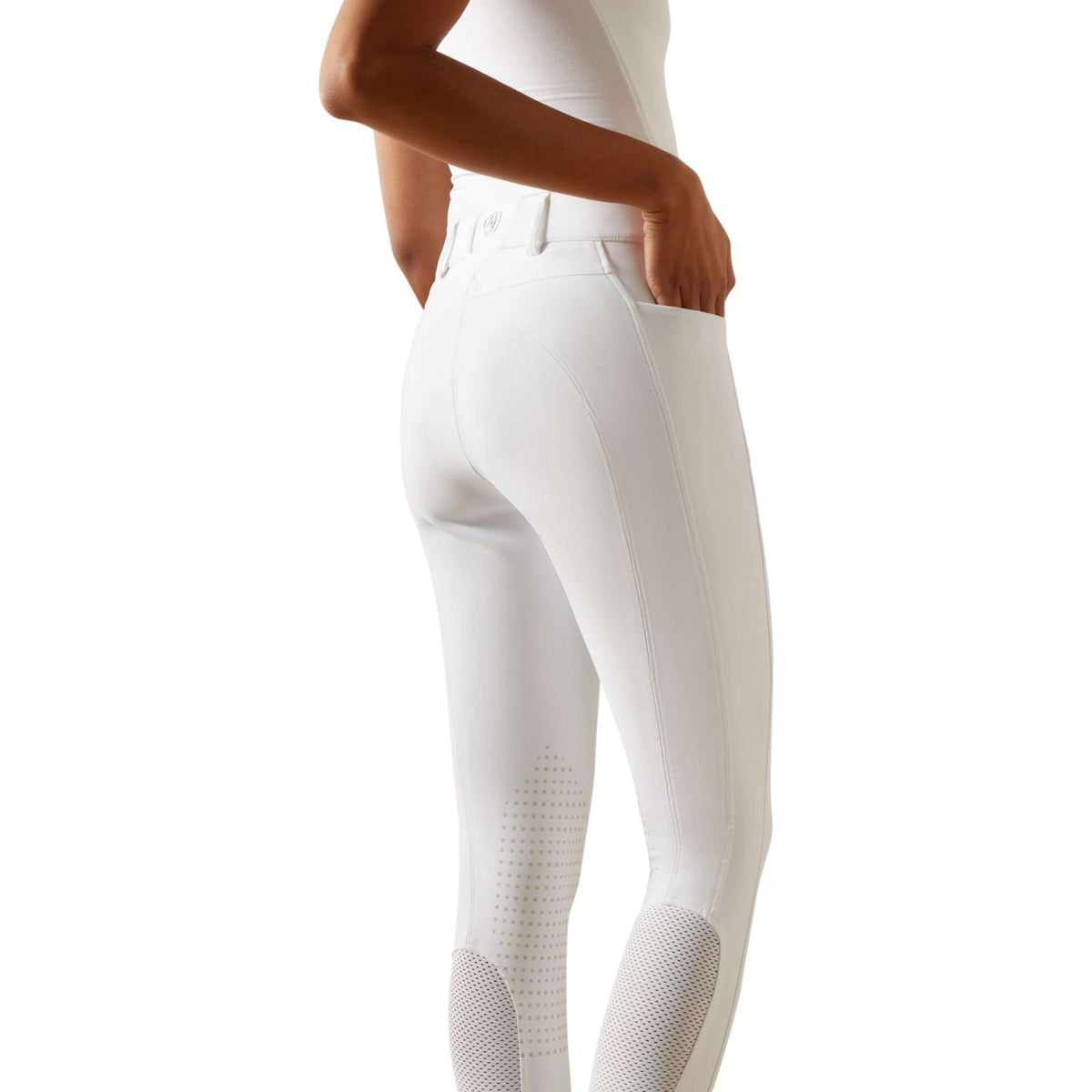 Ariat Pantalon d'Équitation Tri Factor Show Blanc